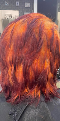 Fiery Red and Orange final results