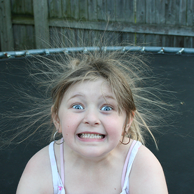 Age 7 hair
